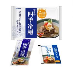 宋家の四季冷麺（２人前）（340g（めん120g×2、濃縮スープ50g×2））(ソンガネ四季の冷麺)
